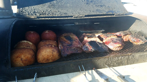The pit at Charcoal Deli